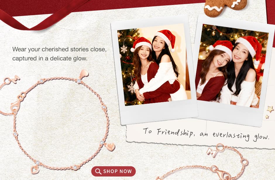 Wear your cherished stories close,captured in a delicate glow.To  Friendship,  an  everlasting  glow.Collect and shine your inner radiance 
on your lifelong journey of self-discovery.To  the  Self-Love  ritual, 
that  lasts  a  lifetime.
Wear your cherished stories close,captured in a delicate glow.To  Friendship,  an  everlasting  glow.Collect and shine your inner radiance 
on your lifelong journey of self-discovery.To  the  Self-Love  ritual, 
that  lasts  a  lifetime.
